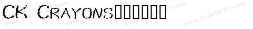 CK Crayons字体转换